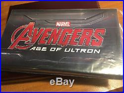 2015 Marvel Avengers Age of Ultron FIVE 1 oz silver coins 5x PF70UC OGP Plus
