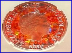 2015 NIUE S$2 Avengers Age of Ultron Iron Man Colorized NGC PF70UC 1 of 220 Mint