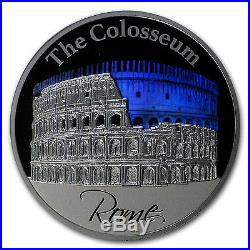 2015 Niue 1 oz Silver $2 Hologram Colosseum in Rome SKU #90328