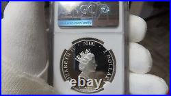 2015 Niue 1oz Silver $2 Washington Monument Commemorative Coin NGC PR PF70 1oz