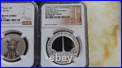 2015 Niue 1oz Silver $2 Washington Monument Commemorative Coin NGC PR PF70 1oz