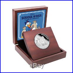 2015 Niue $2 1 Oz Proof Silver Coin Disney Scrooge McDuck NZ Mint EBAY BUX