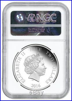 2015 Niue $2 1 Oz Proof Silver Disney Princess Merida NGC PF70 UC ER SKU40067