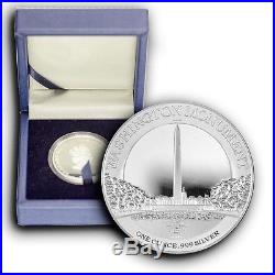 2015 Niue $2 1 Oz Silver National Monuments 4-Coin Set Gem Proof With Box & COA