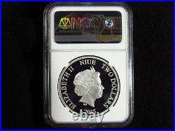 2015 Niue $2 AVENGERS COLORIZED NGC PF70 Ultra Cameo 1OZ. 999 Silver 5 COIN SET