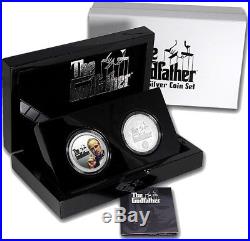 2015 Niue $2 The Godfather 2 Coin Proof Set Box & COA
