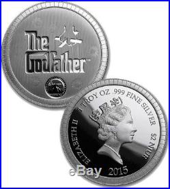 2015 Niue $2 The Godfather 2 Coin Proof Set Box & COA