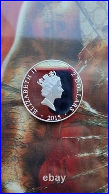 2015 Niue $2 Vietnam Veterans Memorial 1 oz. 999 Silver Proof America's Parks 2015 Niue $2 Vietnam Veterans Memorial 1 oz. 999 Silver Proof America's Parks