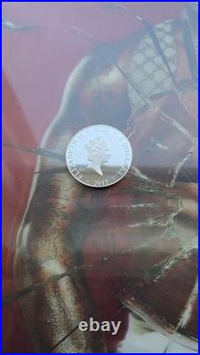 2015 Niue $2 Vietnam Veterans Memorial 1 oz. 999 Silver Proof America's Parks