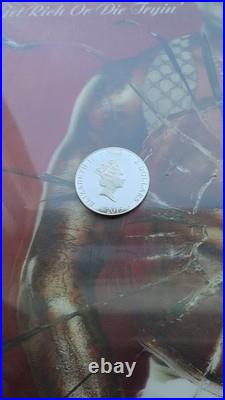 2015 Niue $2 Vietnam Veterans Memorial 1 oz. 999 Silver Proof America's Parks