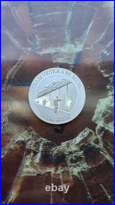 2015 Niue $2 Vietnam Veterans Memorial 1 oz. 999 Silver Proof America's Parks