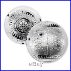 2015 Niue 7 oz Silver Seven New Wonders of the World (Spherical)