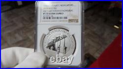 2015 Niue Silver $2 Vietnam Veterans Memorial Commemorative Coin NGC PR PF69 1oz