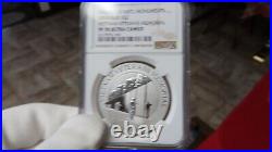 2015 Niue Silver $2 Vietnam Veterans Memorial Commemorative Coin NGC PR PF69 1oz