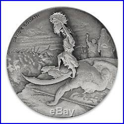 2015 Scottsdale Mint Biblical Series 2 oz Silver NIUE Coins 6 Coins Set w COAs