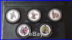 2015 Silver Avengers Age of Ultron 5 Coin Set Just as it was from Mint