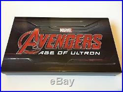 2015 Silver Marvel Avengers Age of Ultron 5 Coin Set 5 oz of Super Hero Coins