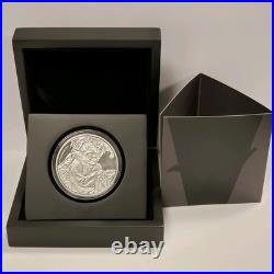2016 $2 Niue 1 oz. 999 Silver Proof Yoda Star Wars New Zealand Mint OMP F9889
