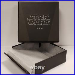 2016 $2 Niue 1 oz. 999 Silver Proof Yoda Star Wars New Zealand Mint OMP F9889