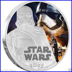 2016 $2 Niue Star Wars Captain Phasma 1 oz Silver Proof Coin NZ Mint