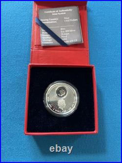 2016 $5 Niue The Universe Solar System 1oz. 999 Silver Proof Coin witho COA