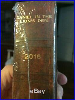 2016 Daniel in the Lion's Den Scottsdale Mint Biblical Series 2oz Silver #214