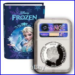 2016 Frozen Disney Princess ELSA NGC PF70 FDOI NIUE 1 oz Proof Silver Coin