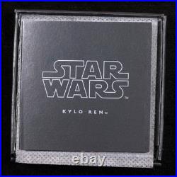 2016 Kylo Ren 1oz Silver Coin Star Wars #B717-B718