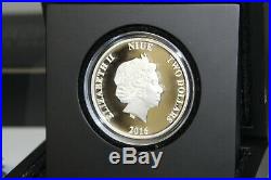 2016 New Zealand Mint Star Wars Darth Vader 1 Oz. Silver Niue Coin with Box & COA