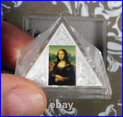 2016 Niue $15 Silver 3 Oz. Temple Of Art Pyramid Proof Coin