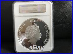 2016 Niue 1 kilo Silver $100 Star Wars Darth Vader Coin PF70 Ultra Cameo
