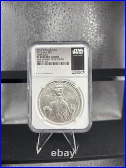 2016 Niue $2 Star Wars Han Solo NGC PF70 Ultra Cameo 1 of First 2225 Struck RARE