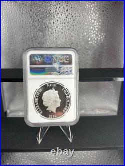 2016 Niue $2 Star Wars Han Solo NGC PF70 Ultra Cameo 1 of First 2225 Struck RARE