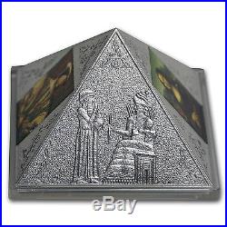 2016 Niue 3 oz Silver Temple of Art Proof (Pyramid Coin) SKU #132503