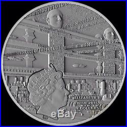 2016 Niue Artificial Intelligence 2 Oz Silver Coin