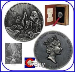 2016 Niue Daniel in the Lion's Den 2 oz Silver Coin with COA+ - Biblical Series