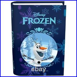 2016 Niue Disney Frozen OLAF Coin 1 oz. 999 colorized silver proof Snowman NEW