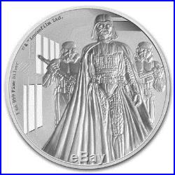 2016 Niue Disney Star Wars Darth Vader Silver Proof coin