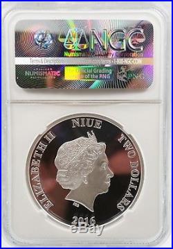 2016 Niue S$2 Star Wars Darth Vader 1st Releases. 999 NGC PF 70 ULTRA CAMEO O615