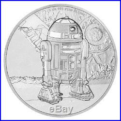 2016 Niue Silver $2 Star Wars Classic R2-D2 PF 70 UC ER NGC Coin RARE