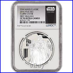 2016 Niue Silver Star Wars Darth Vader $2 NGC PF70 UCAM First Releases withOGP