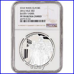 2016 Niue Silver Star Wars Darth Vader $2 NGC PF70 UCAM with OGP