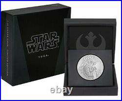 2016 STAR WARS YODA 1oz Silver Proof Disney Coin Perfect Gift Collectable Rare