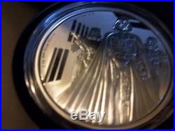 2016 Star Wars Darth Vader 1oz Silver Niue Coin with box and COA