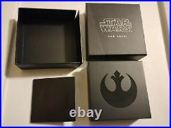 2016 Star Wars PF 70 Silver $2 Proof First Release Han Solo With Case & COA