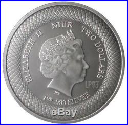 2017 1 Oz Silver $2 SUPERMASSIVE BLACK HOLE Coin, Niue
