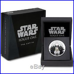 2017 Niue 1oz Colorized Proof Silver Star Wars Rogue One Set of 2 Coins SKU44396