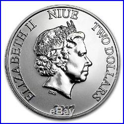 2017 Niue 250-Coin 1 oz Silver $2 Star Wars Darth Vader BU SKU #151418