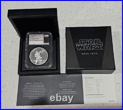 2017 Niue $2 Boba Fett NGC PF70 Ultra Cameo Silver Coin with Original Box + COA 2017 Niue $2 Boba Fett NGC PF70 Ultra Cameo Silver Coin with Original Box + COA