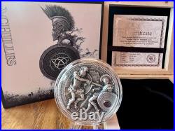 2017 Niue Achilles Demi-God Series 2oz High Relief Silver Coin Mint Of Poland 2017 Niue Achilles Demi-God Series 2oz High Relief Silver Coin Mint Of Poland